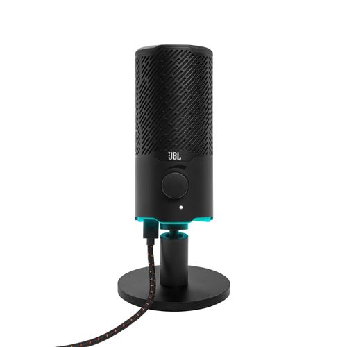 Jbl Noir Microphone Filaire Bidirectionnel Quantum Stream