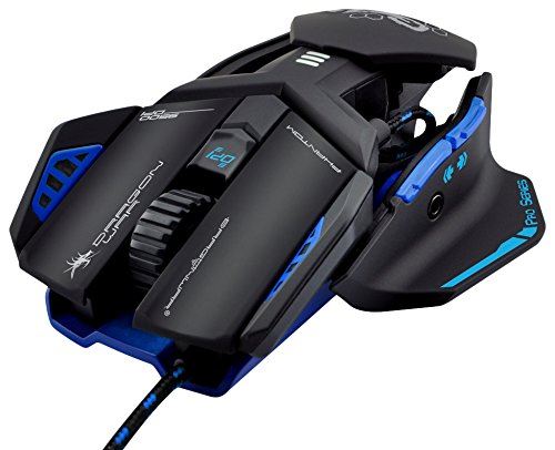 Dragon War PHANTOM Gaming Laser Mouse - Souris - filaire - USB - bleu