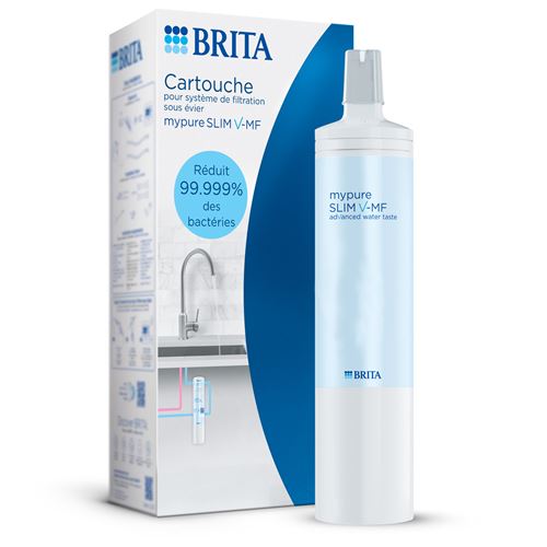 Cartouche filtre à eau Brita Mypure Slim 1052983 Blanc et bleu