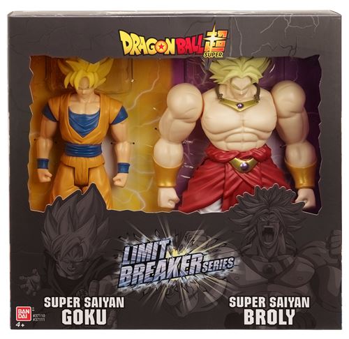 Pack 2 Figurines Bandai Limit Breaker Goku et Broly
