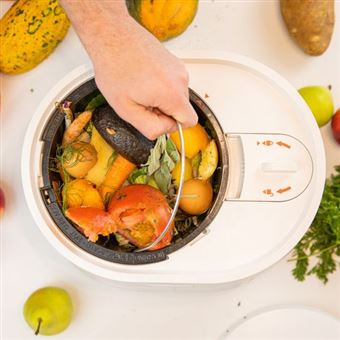 Composteur de déchets alimentaires Lomi 80106--EU-TYPEF Blanc