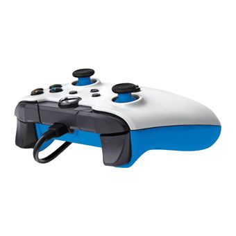 Manette filaire Pdp pour Xbox et PC Ion Blanc