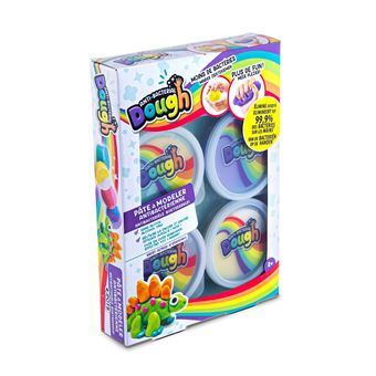 Kit créatif Antibacterial Dough 4 Pots de Pâte à modeler Antibactérienne