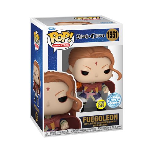 Figurine Funko Pop Animation Black Clover Fuegoleon