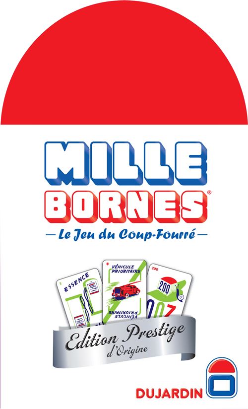 Jeu classique Dujardin Mille Bornes Prestige 70 Ans