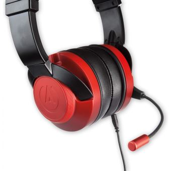 Casque Gaming Power A Noir et Rouge