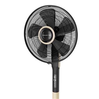 Ventilateur Sur Pied Rowenta Turbo Silence Extrême+ - 5 Vitesses, Télécommande, Silencieux à 35 DB