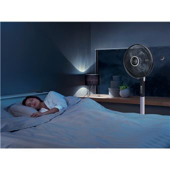 Ventilateur sur pied Rowenta Turbo Silence Extrême+ VU5880F0 70 W Noir et Beige