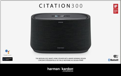 Enceinte Stereo Sans Fil Harman Kardon Citation 300 Noir Enceinte Multiroom Achat Prix Fnac
