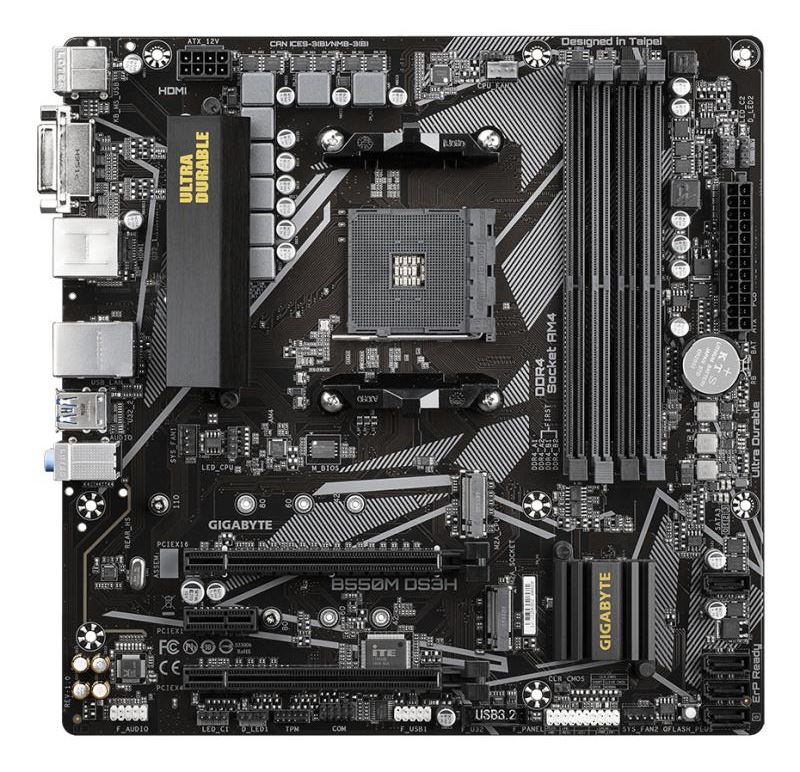 Carte mère AMD A320-DDR4+(VGA+DVI) Socket AM4