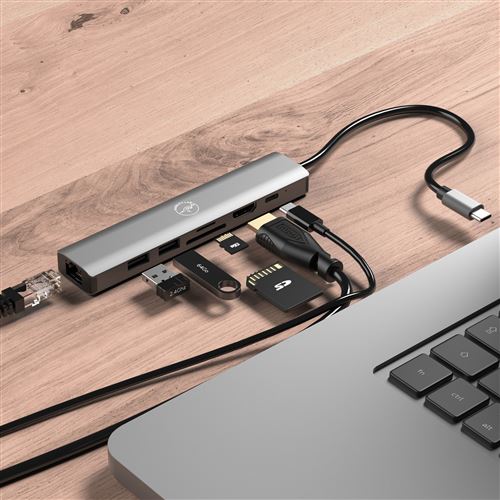 MOBILITY LAB - Clavier Filaire USB pour MAC Pro APPLE (ARGENT