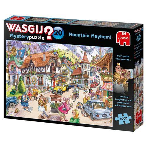 Mystery Mountain Mayhem! 1000 Piece Wasgij Puzzle
