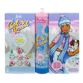 Calendrier de l'Avent Barbie Color Reveal