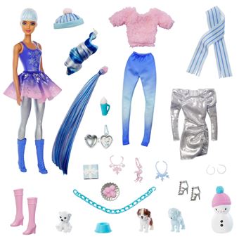 Calendrier de l'Avent Barbie Color Reveal