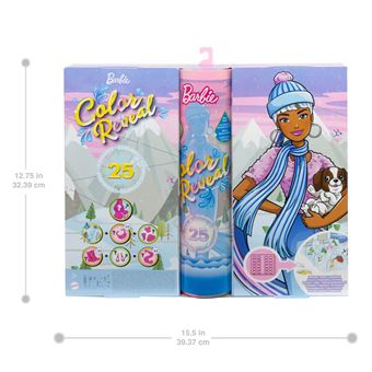 Calendrier de l'Avent Barbie Color Reveal