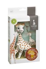 Coffret Sophie la girafe Sophie et un porte-clés