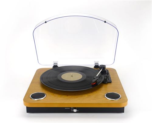 Platine Vinyle Halterrego Chelsea – HP Intégrés, Bluetooth, 33/45/78 tr/min