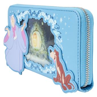 LF DISNEY CINDERELLA PRINCESS LENTICULAR SERIES ZIP AROUND WRISTLET