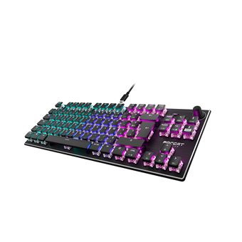 ROCCAT VULCAN TKL - Clavier - avec roulette de volume - backlit - USB - AZERTY - Français - commutateur : commutateurs linéaires Roccat Titan