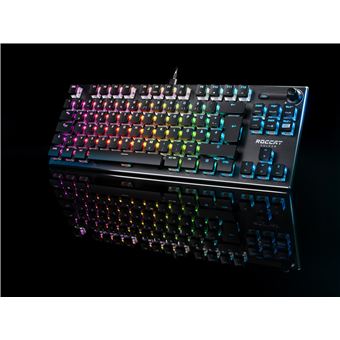 ROCCAT VULCAN TKL - Clavier - avec roulette de volume - backlit - USB - AZERTY - Français - commutateur : commutateurs linéaires Roccat Titan