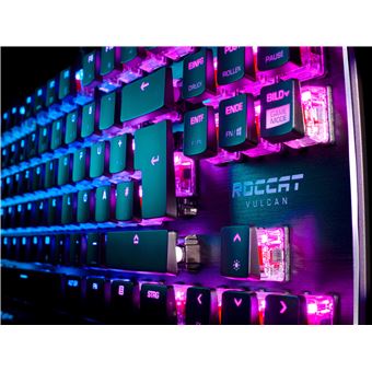 ROCCAT VULCAN TKL - Clavier - avec roulette de volume - backlit - USB - AZERTY - Français - commutateur : commutateurs linéaires Roccat Titan