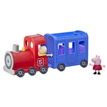 Figurines Peppa Pig Le train de Mlle Rabbit