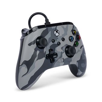 Manette filaire améliorée pour Xbox Series X/S PowerA Camouflage arctique