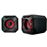Haut parleur 2.0 Alpha Omega Players Habrok Rouge et Noir