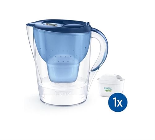 Brita Carafe Filtrante Marella XL Bleu 1 Filtre A Eau Maxtra Pro - All-In-1