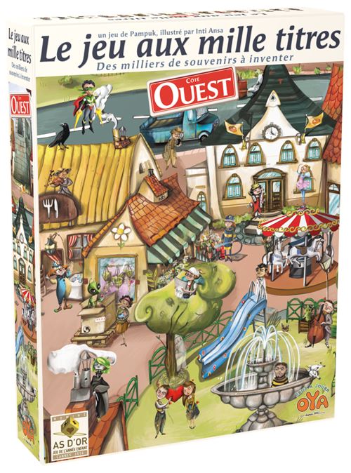 Jeu D'Ambiance Oya Le Jeu Aux Mille Titres Ouest – 2-6 Joueurs, 5+ Ans