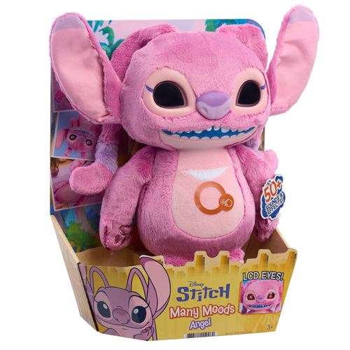 Peluche intéractive expressive DISNEY Stitch Many Moods Angel 35 cm Dès - vue 2