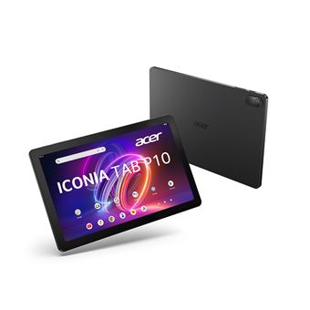 Acer ICONIA Tab P10 P10-21Q - Tablette - Android 14 - 128 Go UFS card - 10.4" IPS (2000 x 1200) - Logement microSD - noir