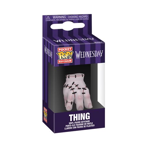 Funko Pop! Keychain: Wednesday Thing Mini Figurine en Vinyle à Collectionner Porte clés Fantaisie Cadeau de Noël Idée de Cadeau - vue 8