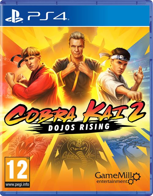 Pochette avant du jeu Cobra Kai 2 Dojos rising PlayStation 4