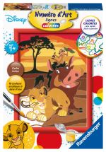 Jeu créatif Ravensburger Numéro d'Art Petit Disney Le Roi Lion