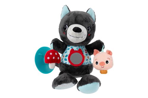 Jeu d'éveil Lilliputiens Peluche d'activité nomade Louis