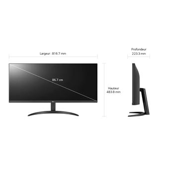 Ecran PC LG UltraWide 34WP500-B 34" UWFHD Noir