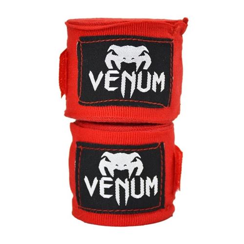 Bandes de Boxe Venum Kontact 4 m Rouge - Boxe à la Fnac