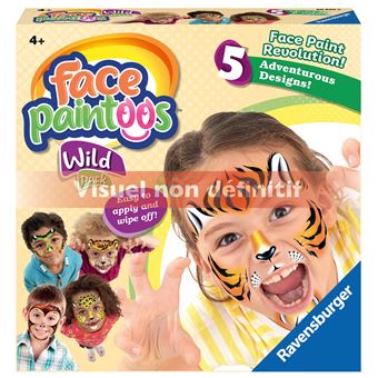 Face Paintoo Ravensburger avec animaux