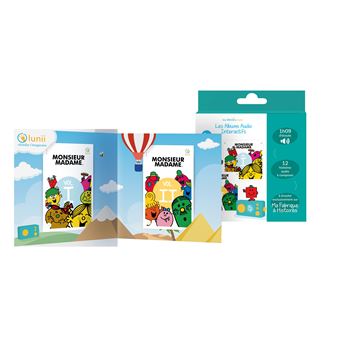 Conteuse d’histoires Lunii Coffret Album Bundle Monsieur Madame