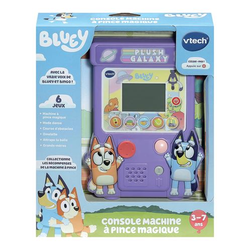 Jeu Électronique Vtech Console Machine à Pince Magique Bluey