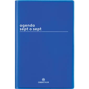 Agenda scolaire Oberthur FSC Sept 2023 - Sept 2024 Boréal Noir