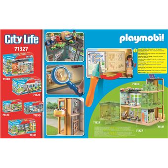 Playmobil City Life 71327 école aménagée