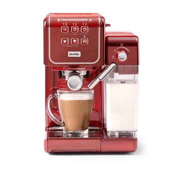 Machine à expresso Breville Prima Latte III VCF147X Rouge