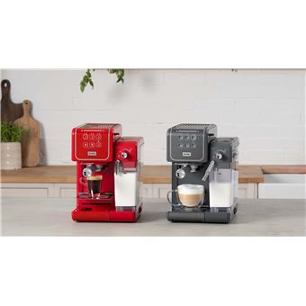 Machine à expresso Breville Prima Latte III VCF147X Rouge