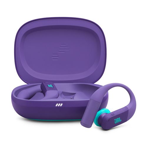 Écouteurs JBL Endurance Peak 4 avec Réduction Active Du Bruit Violet