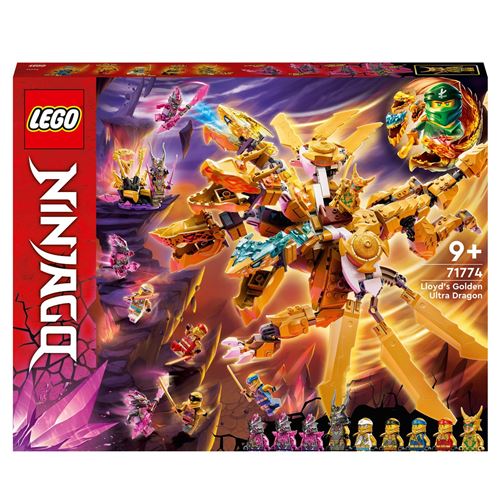 LEGO® Ninjago® 71774 L’ultra dragon d’or de Lloyd
