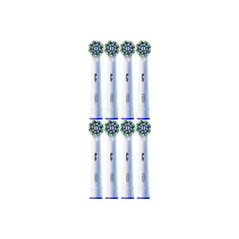 Pack de 8 brossettes pour brosse à dents Oral-B Pro Cross Action