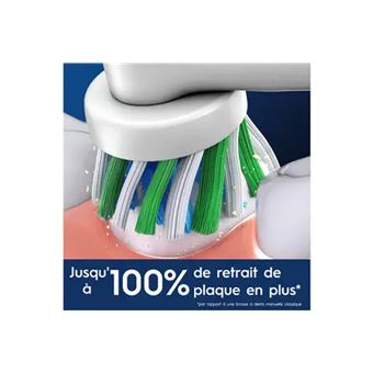 Pack de 8 brossettes pour brosse à dents Oral-B Pro Cross Action