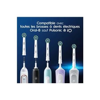 Pack de 8 brossettes pour brosse à dents Oral-B Pro Cross Action